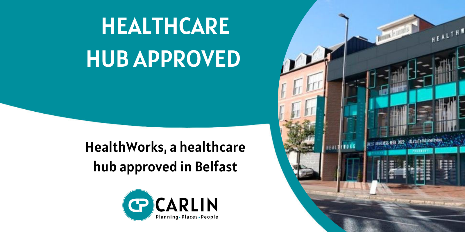 Healthworks, healthcare hub planning approved