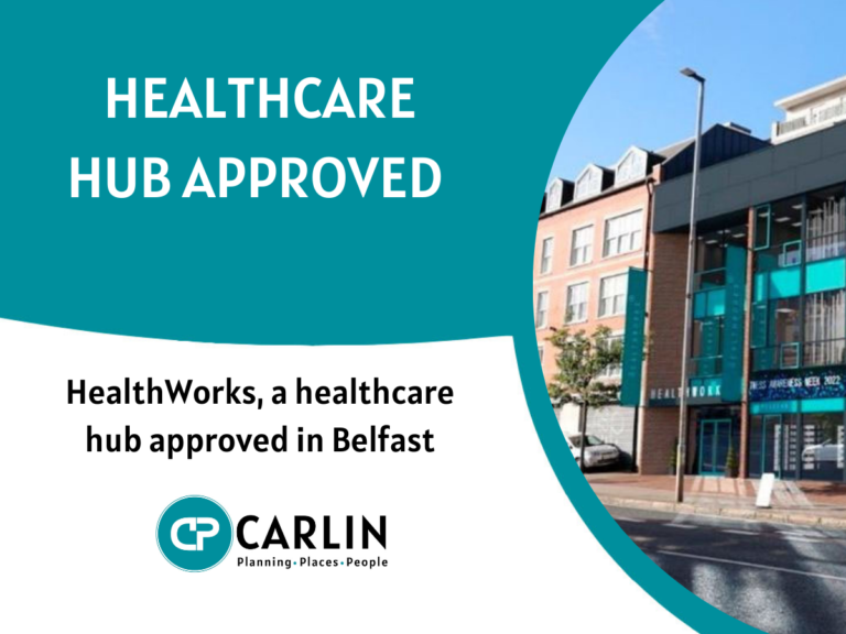 Healthworks, healthcare hub planning approved